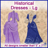 A Historical Dresses Design Pack