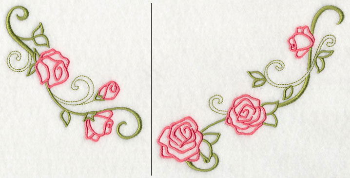 Open Road Rose Neckline (V-Neck) (Split)