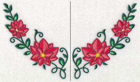 Poinsettia Neckline (V-Neck) (Split)