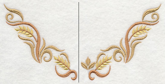 Wispy Wheat Neckline (V-Neck) (Split)