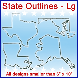 A State Outlines Design Pack