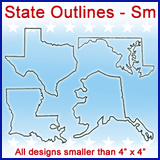 A State Outlines Design Pack