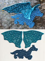 Ragin' Dragon in 3D (Lace)