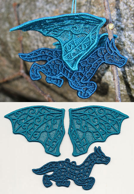 Ragin' Dragon in 3D (Lace)