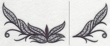 Fleur de Flames Neckline (Crewneck) (Split)