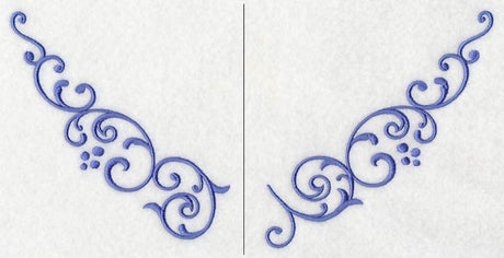 Flirty Filigree Neckline (V-Neck) (Split)