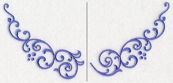 Flirty Filigree Neckline (Crewneck) (Split)