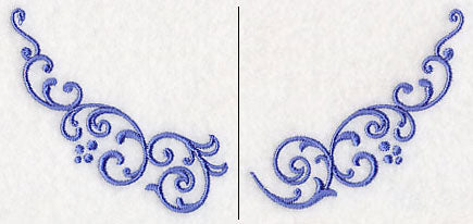 Flirty Filigree Neckline (Crewneck) (Split)