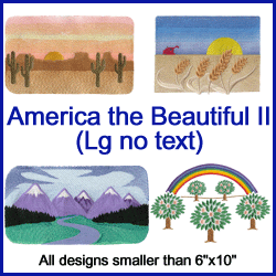 A America the Beautiful Design Pack II without text
