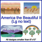 A America the Beautiful Design Pack II without text