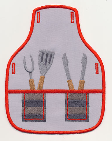 Grill Tools Bottle Apron (In-the-Hoop)