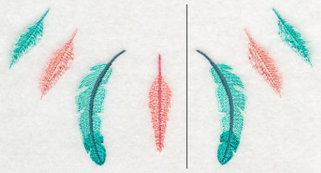 Feather Neckline (Crewneck) (Split)