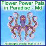 A Flower Power Pals in Paradise Design Pack