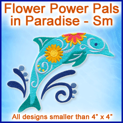 A Flower Power Pals in Paradise Design Pack