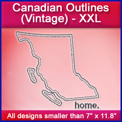 A Canadian Outlines (Vintage) Design Pack