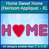 A Home Sweet Home (Heirloom Applique) Design Pack