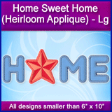 A Home Sweet Home (Heirloom Applique) Design Pack