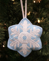 Heirloom Stuffed Ornament - Snowflake (In-the-Hoop)
