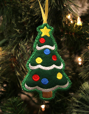 Heirloom Stuffed Ornament - Tree (In-the-Hoop)