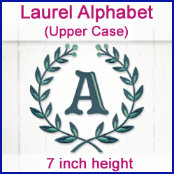 A Laurel Alphabet Design Pack