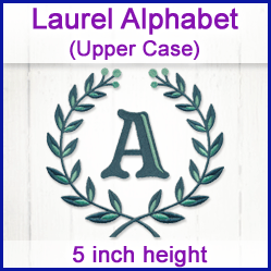 A Laurel Alphabet Design Pack