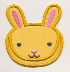 Bunny Peeking Bookmark (In-the-Hoop)