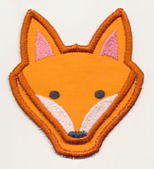 Fox Peeking Bookmark (In-the-Hoop)
