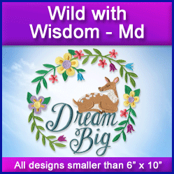 A Wild with Wisdom Wreaths Design Pack