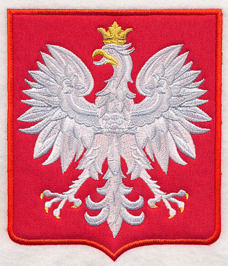 Polish Eagle Crest (Applique)