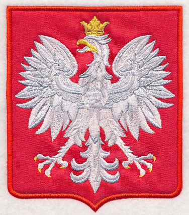 Polish Eagle Crest (Applique)