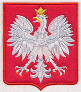 Polish Eagle Crest (Applique)