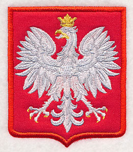 Polish Eagle Crest (Applique)