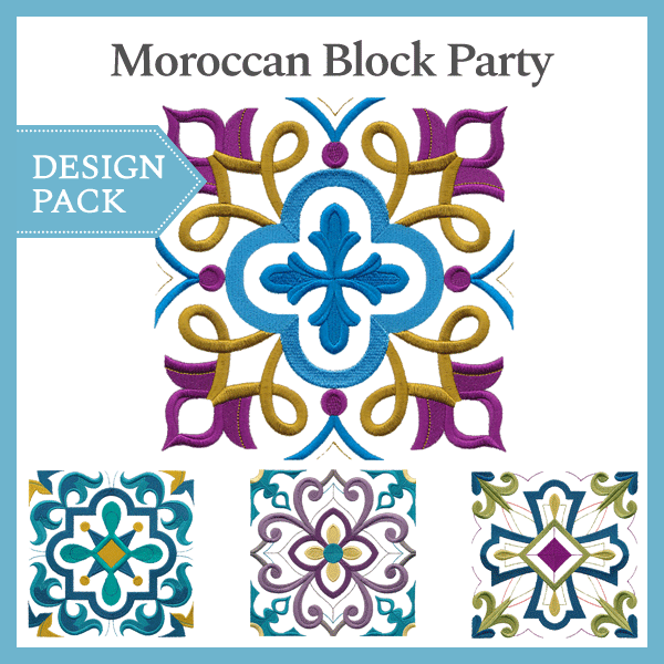 A Moroccan Block Party Design Pack