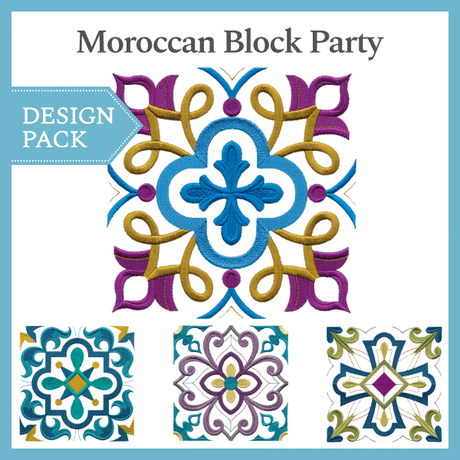 A Moroccan Block Party Design Pack