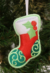 Heirloom Christmas Ornament - Stocking (In-the-Hoop)