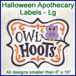 A Halloween Apothecary Labels Design Pack