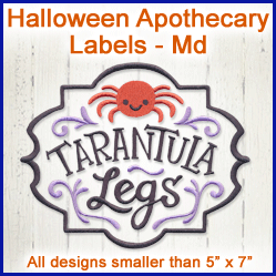 A Halloween Apothecary Labels Design Pack