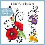 A Fanciful Flowers Design Pack