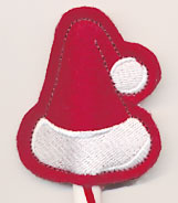 Santa's Hat Topper (In-the-Hoop)