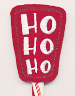 Ho-Ho-Ho Topper (In-the-Hoop)