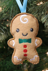 Heirloom Christmas Ornament - Gingerbread Boy (In-the-Hoop)