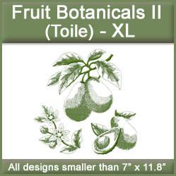 A Fruit Botanicals II (Toile) Design Pack