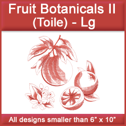 A Fruit Botanicals II (Toile) Design Pack