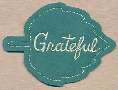 Grateful Leaf Tag (In-the-Hoop)