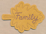 Family Leaf Tag (In-the-Hoop)