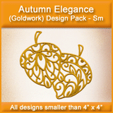 A Autumn Elegance (Goldwork) Design Pack