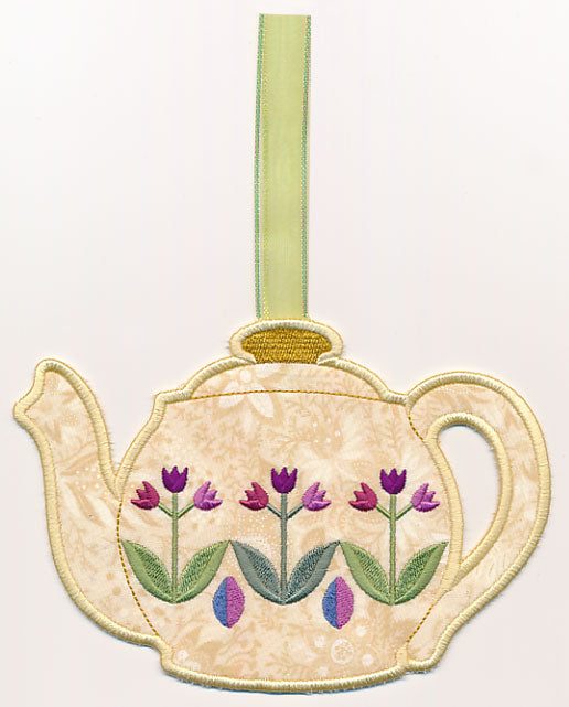 Tea Time Towel Topper (In-the-Hoop)
