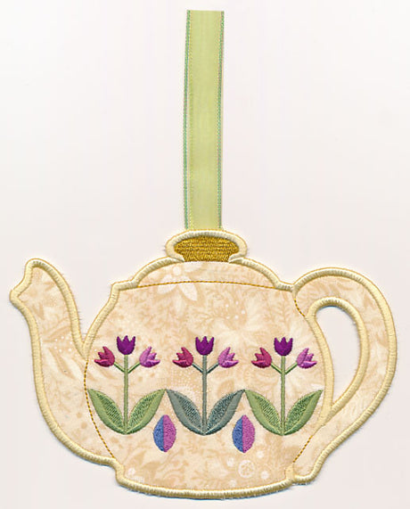 Tea Time Towel Topper (In-the-Hoop)