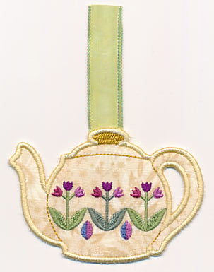 Tea Time Towel Topper (In-the-Hoop)