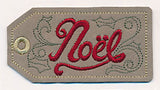 Noel Christmas Tag (In-the-Hoop)
